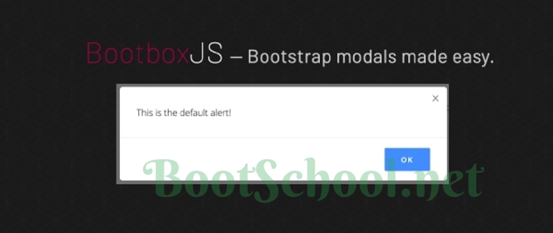 Bootbox.js一款基于Bootstrap的小巧模态弹出框插件